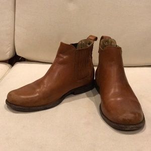 Tan Frye boots